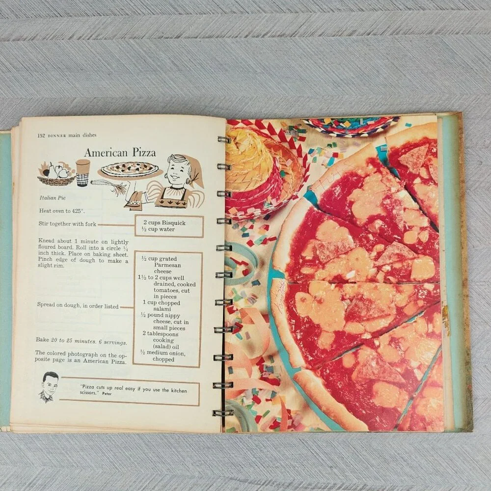 Vintage Betty Crocker Cookbook for Boys and Girls First Edition 1957